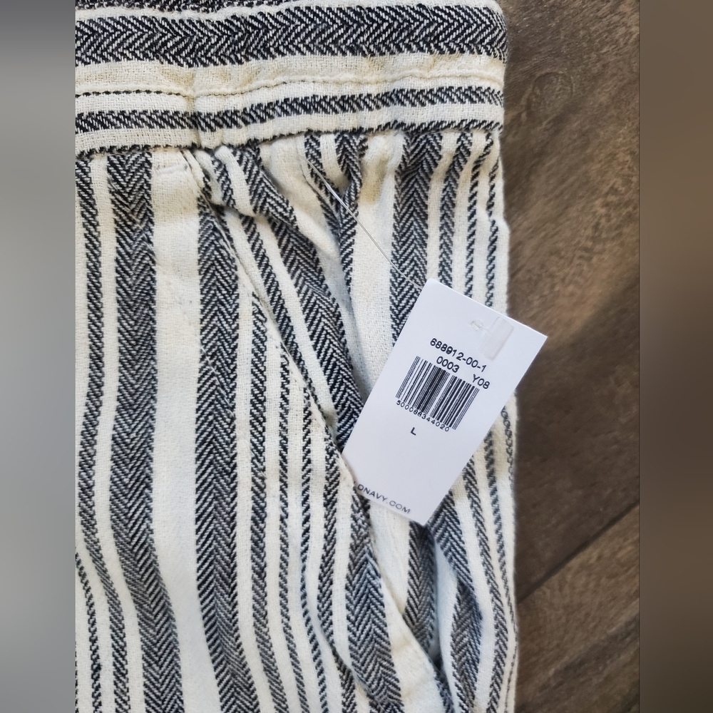 Old Navy Women's Size L Linen Pants - Picture 3 of 3